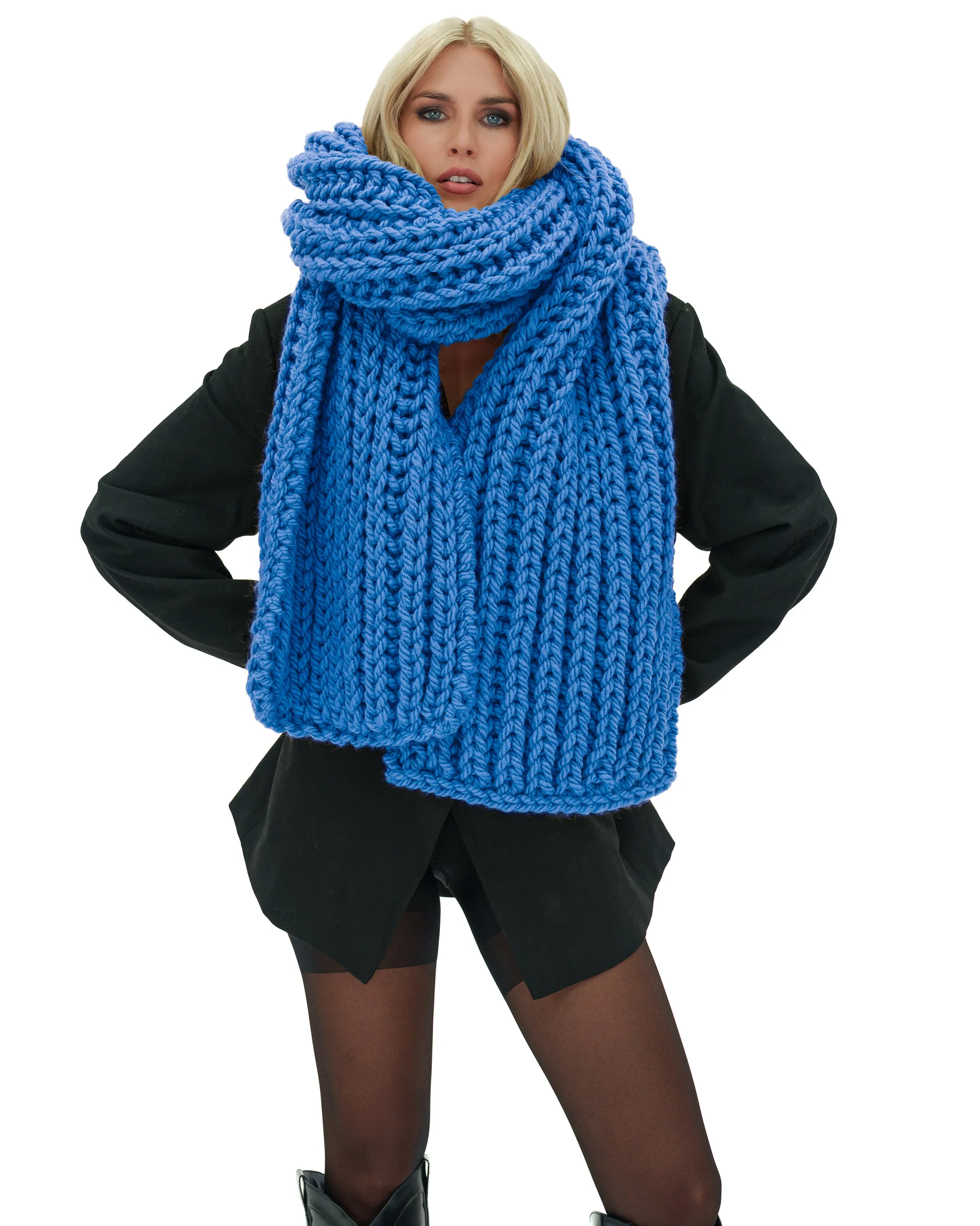 Ribbed Chunky Scarf