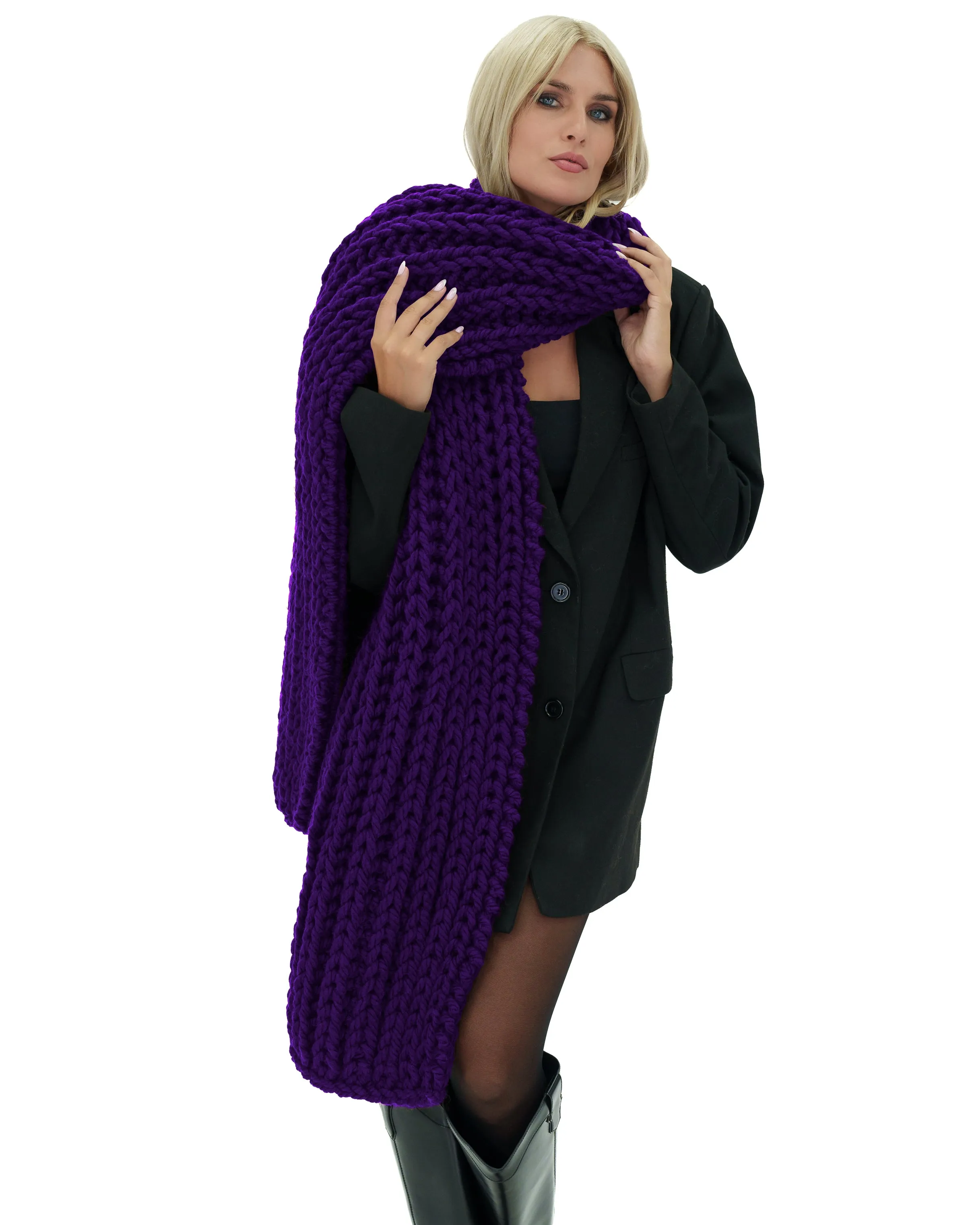 Ribbed Chunky Scarf