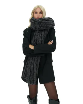 Ribbed Chunky Scarf