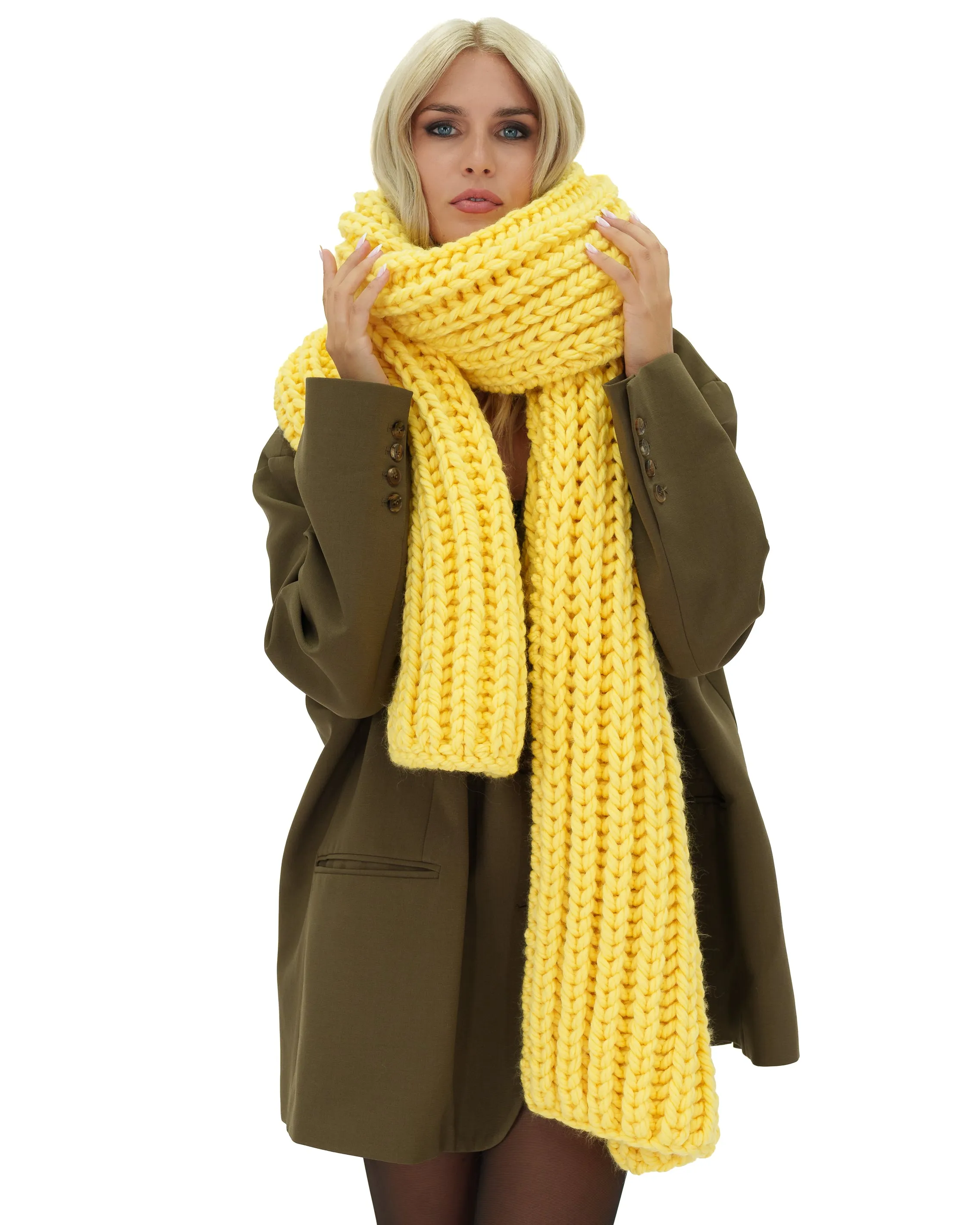 Ribbed Chunky Scarf