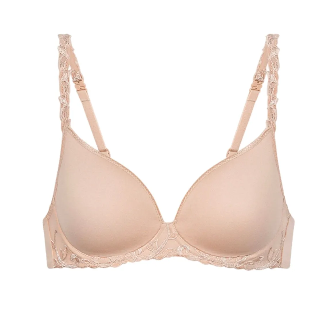 Simone Perele Andora 3D Plunge Contour Bra Peau Rose