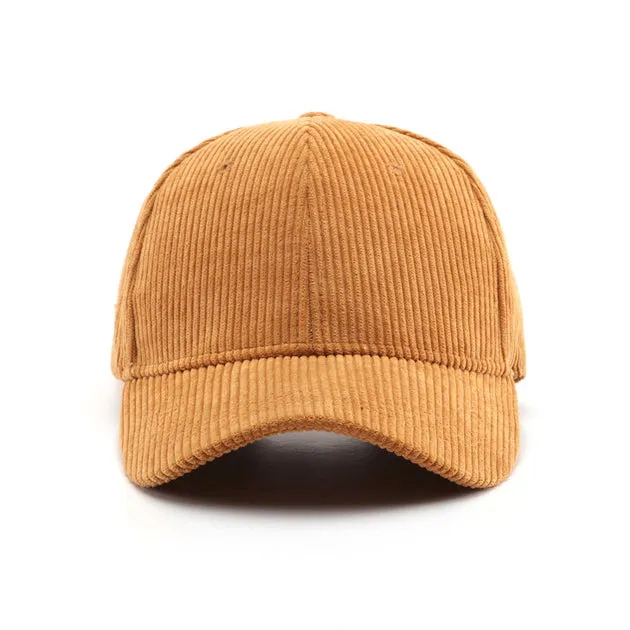 Solid Corduroy | Baseball Cap