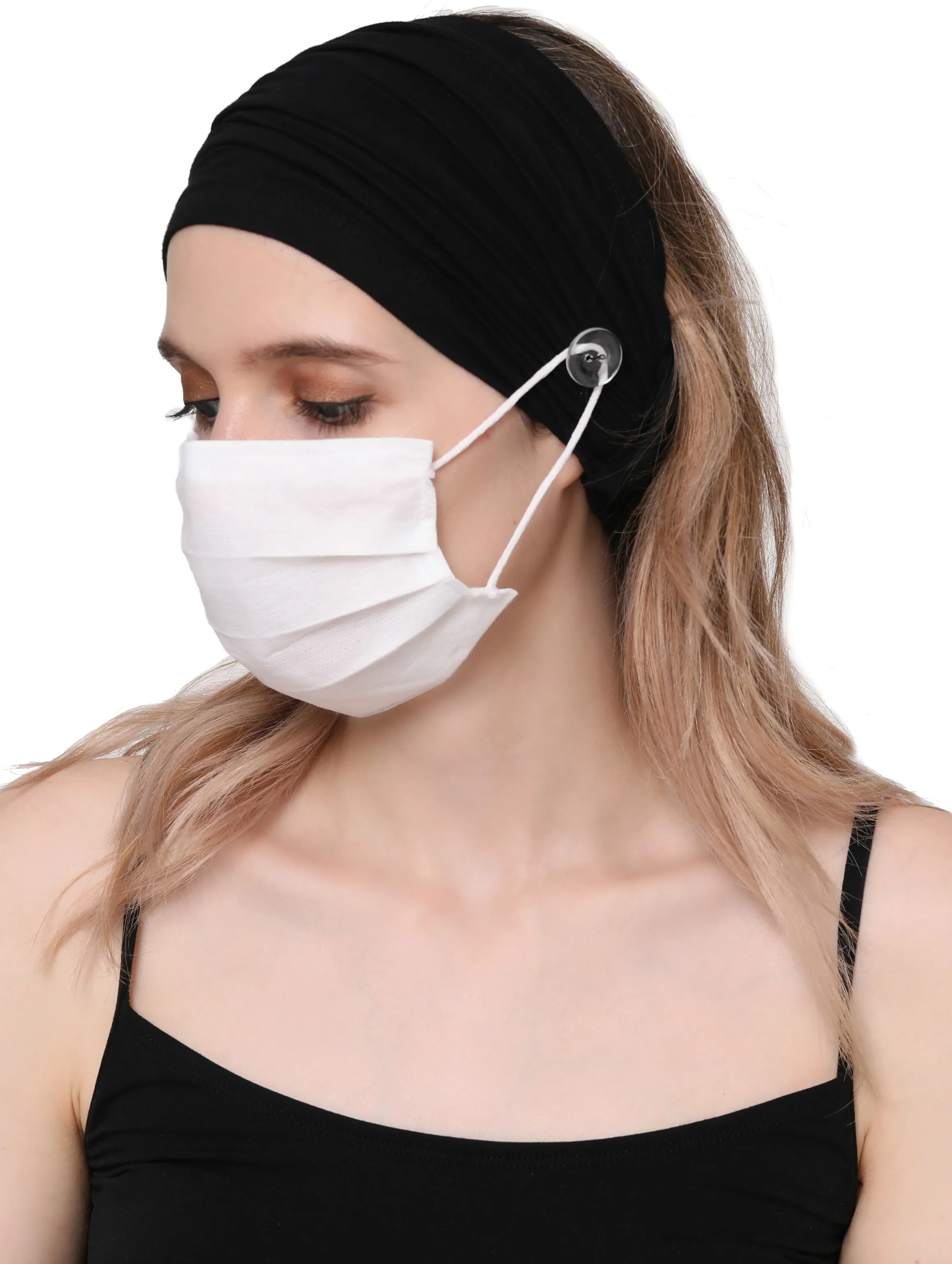 Stretchy Headband for Mask (Pack of 2)