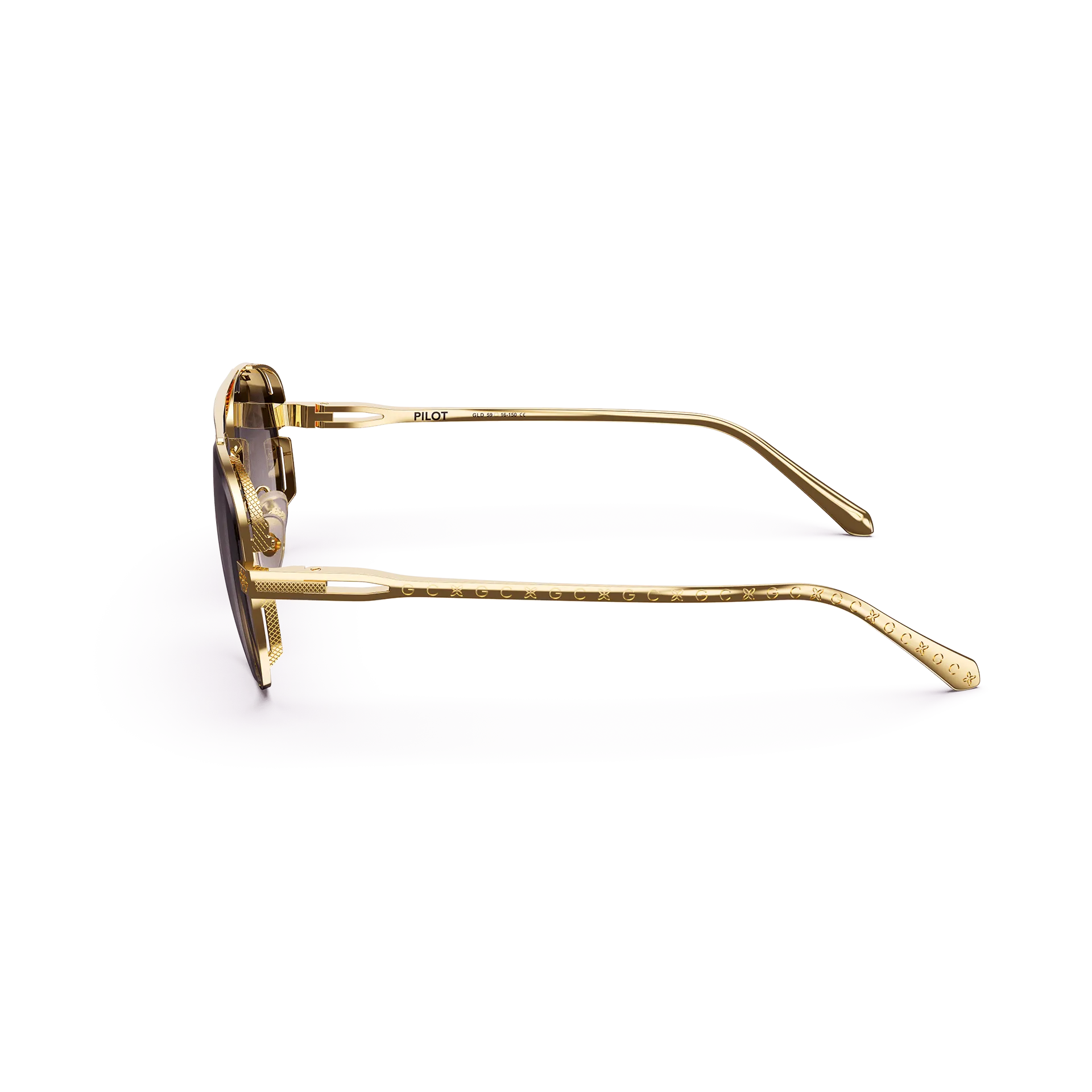 Sunglasses - Pilot Gold