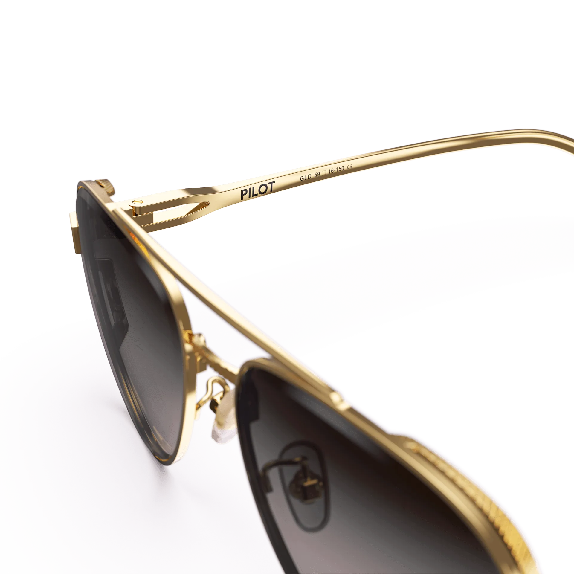 Sunglasses - Pilot Gold