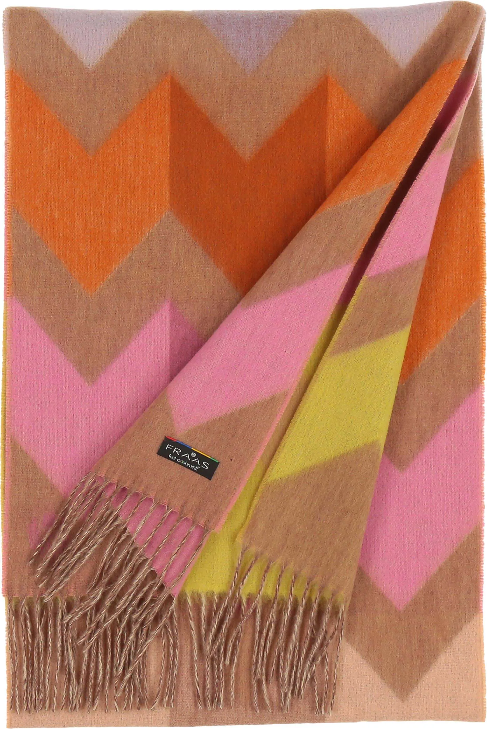 Sustainability Edition Chevron Zig Zag Recycled Scarf