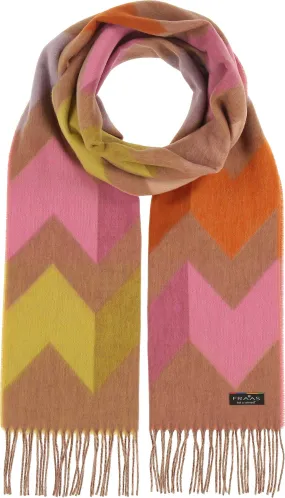 Sustainability Edition Chevron Zig Zag Recycled Scarf