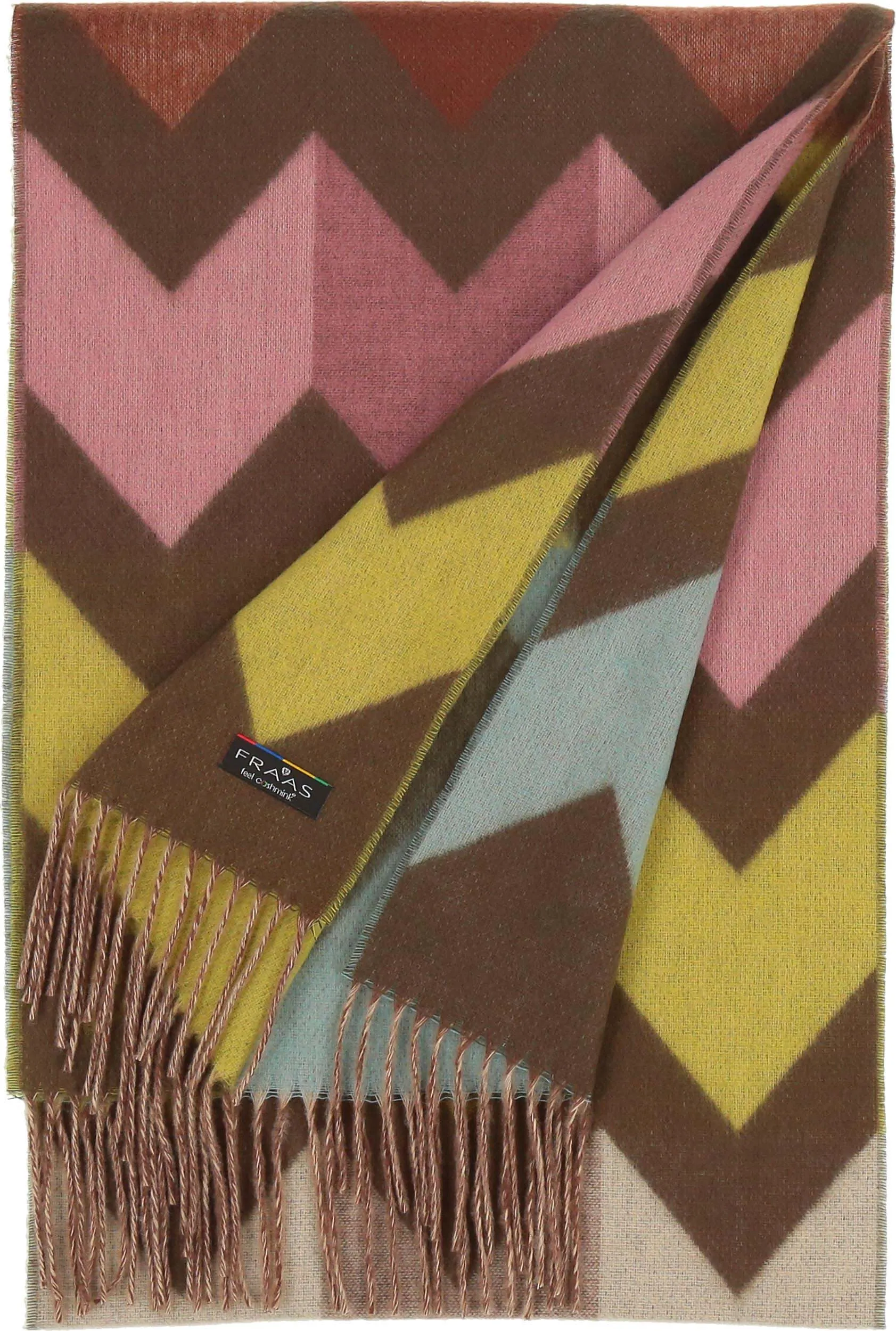 Sustainability Edition Chevron Zig Zag Recycled Scarf