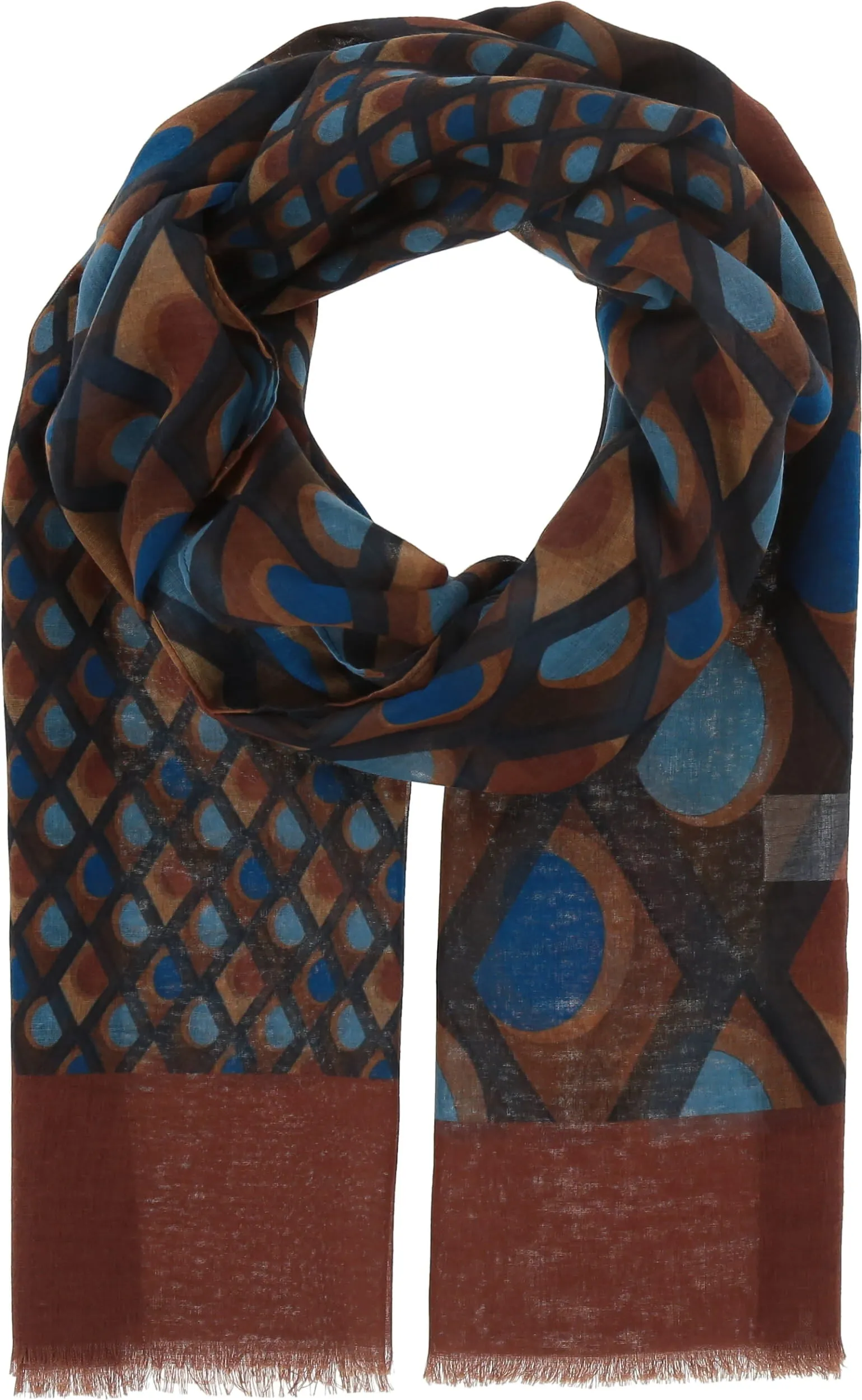 Sustainability Edition Geo Diamond Recycled Scarf