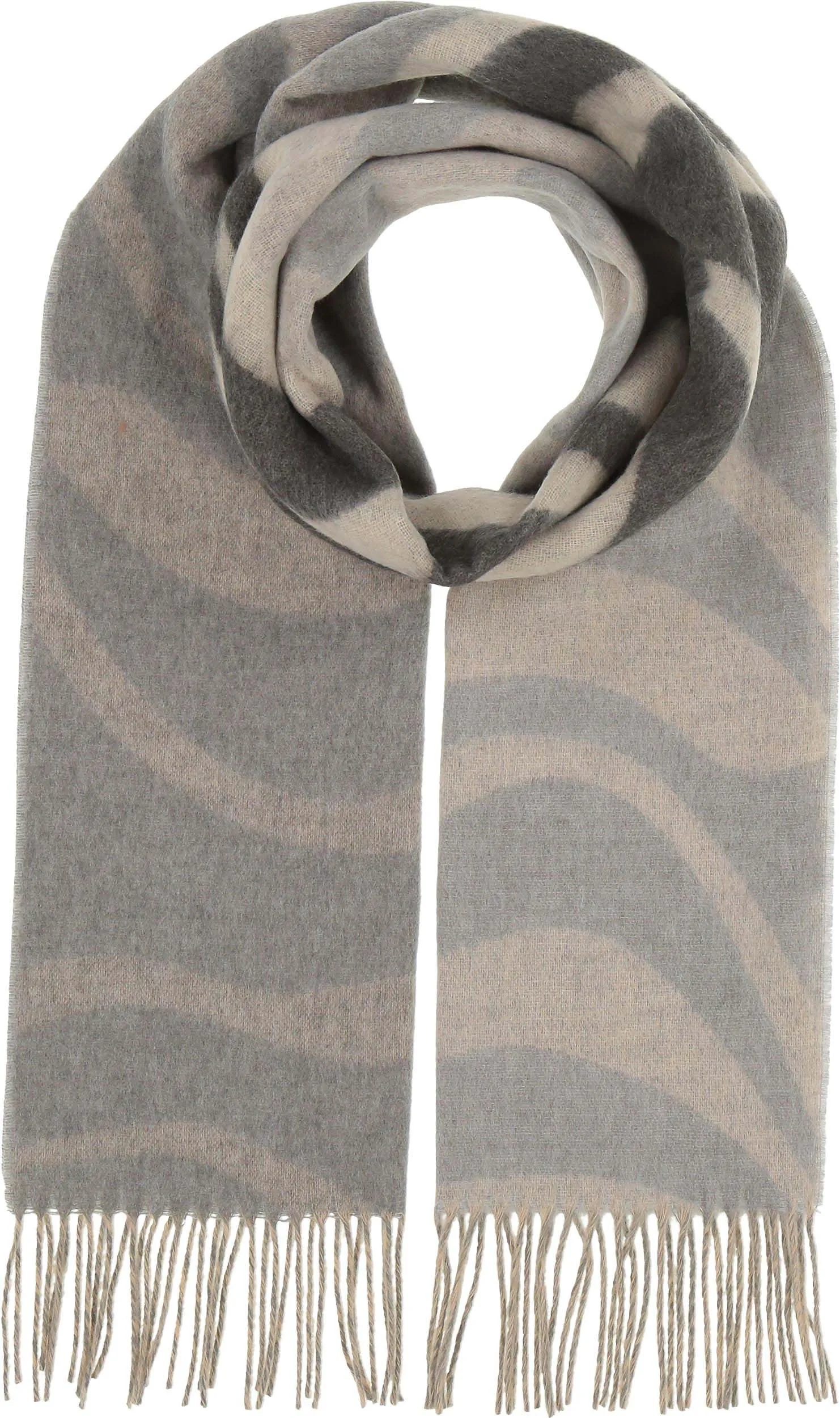 Sustainability Edition Ombre Waves Recycled Scarf