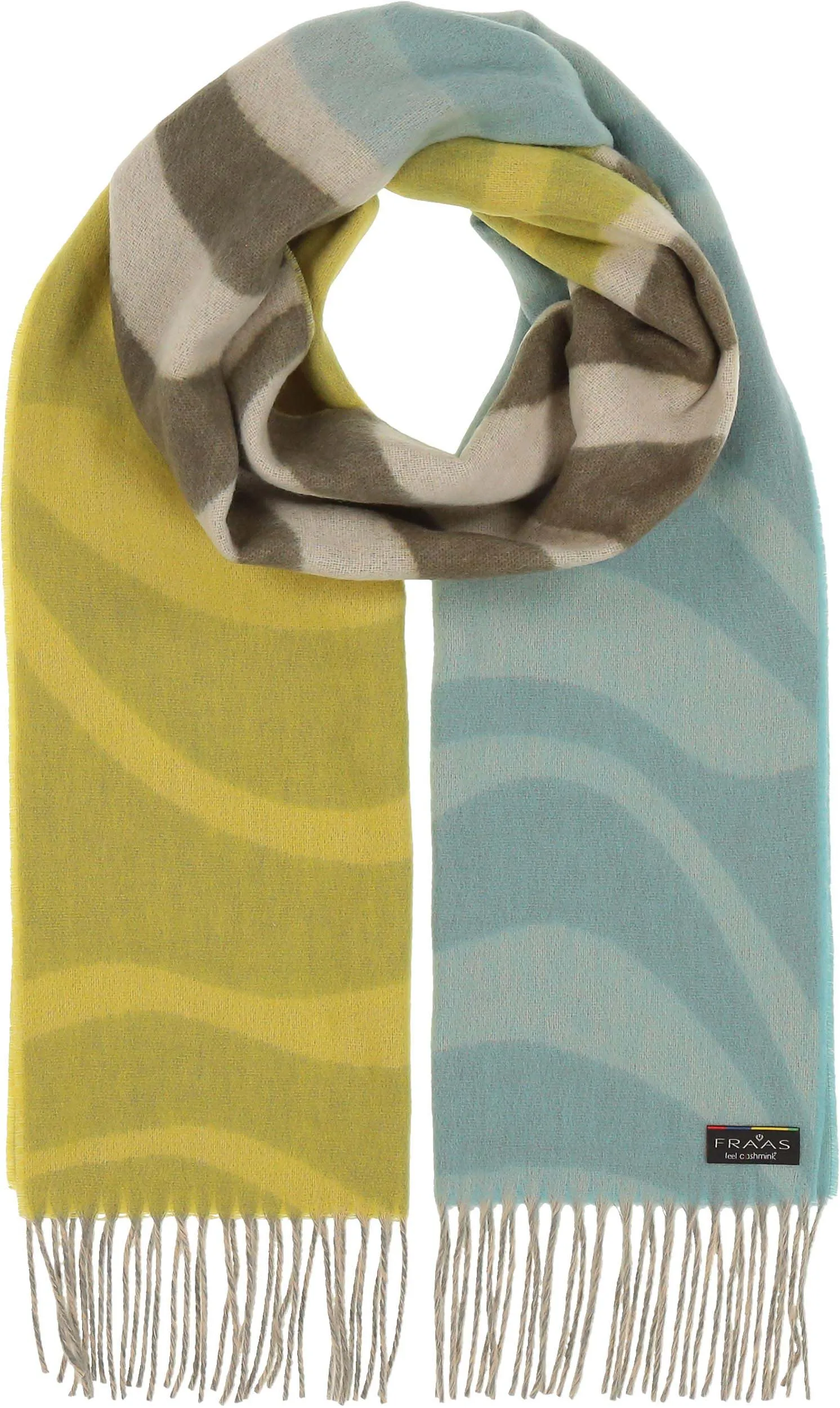 Sustainability Edition Ombre Waves Recycled Scarf