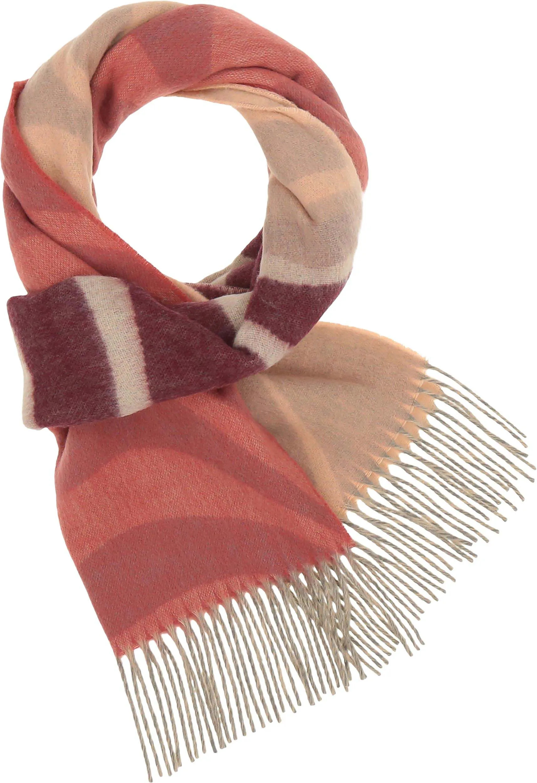 Sustainability Edition Ombre Waves Recycled Scarf