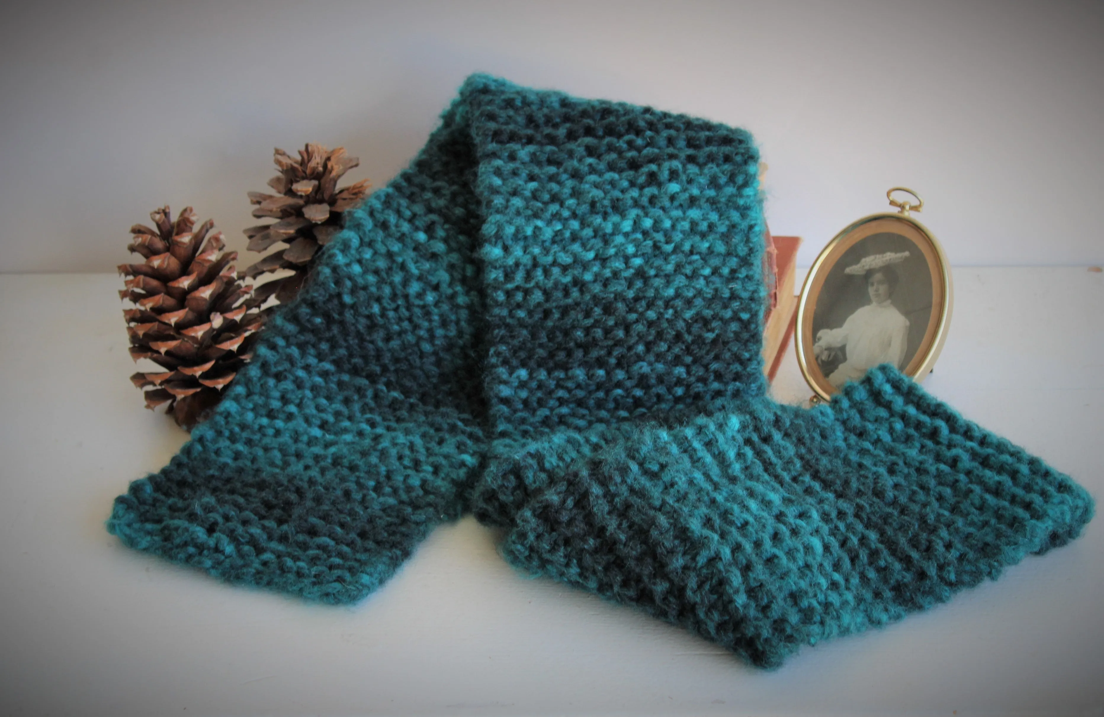 The Loch Ness Extra Long Knit Scarf