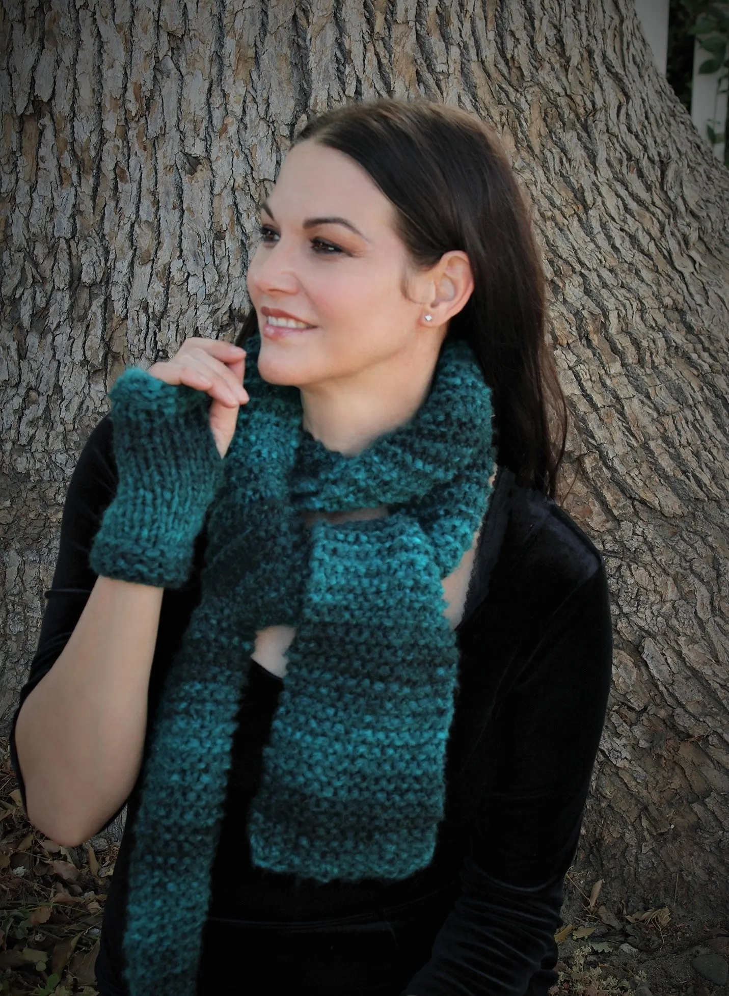 The Loch Ness Extra Long Knit Scarf