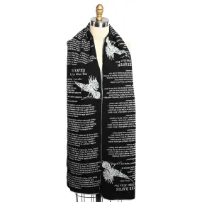 The Raven Italian Wool Scarf