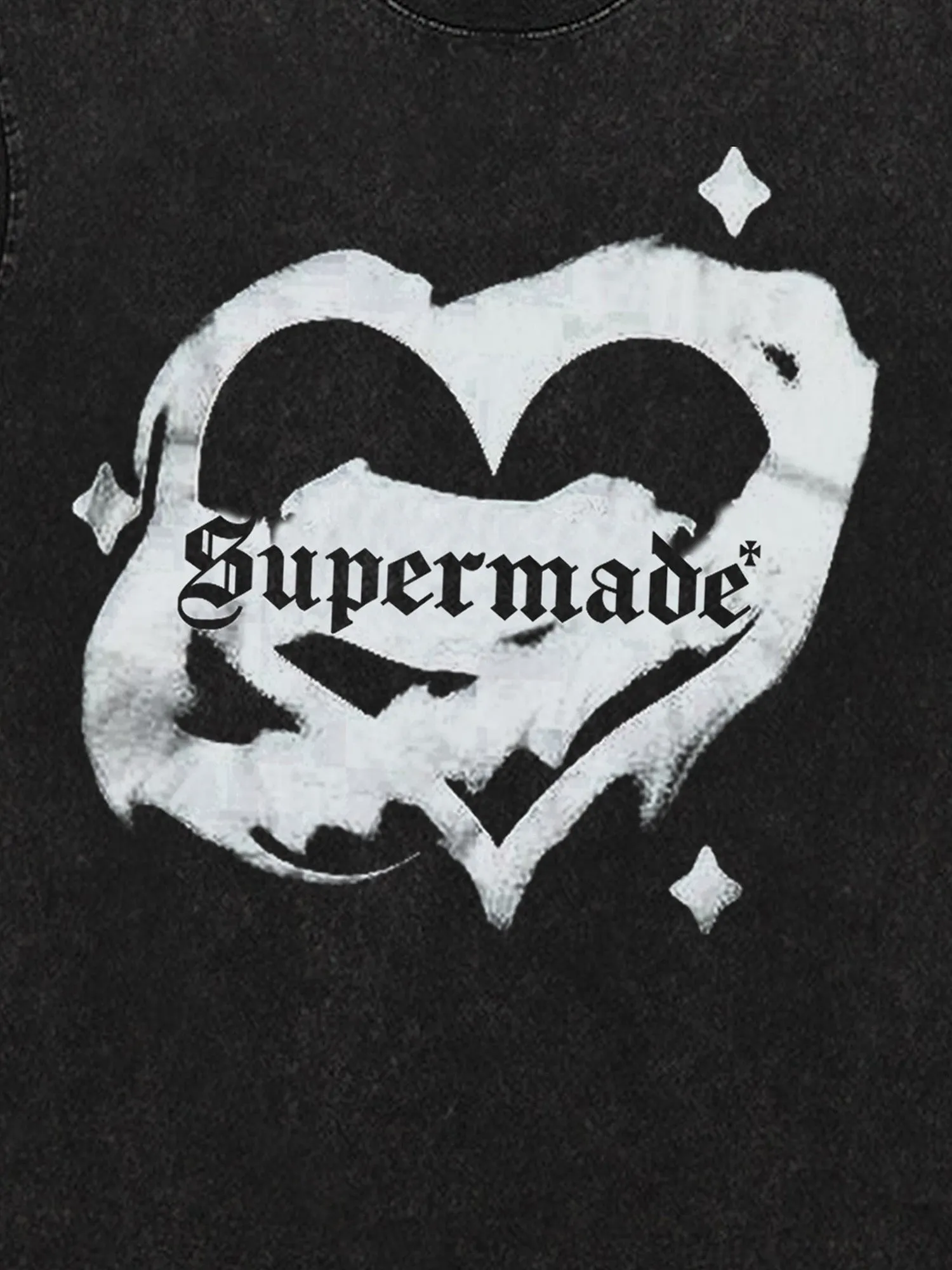 Thesupermade American Niche Love Design T-shirt