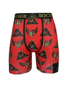 Trinade Monogram Underwear Red