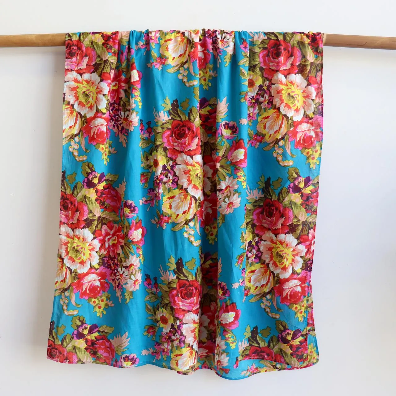 Vintage Floral Scarf