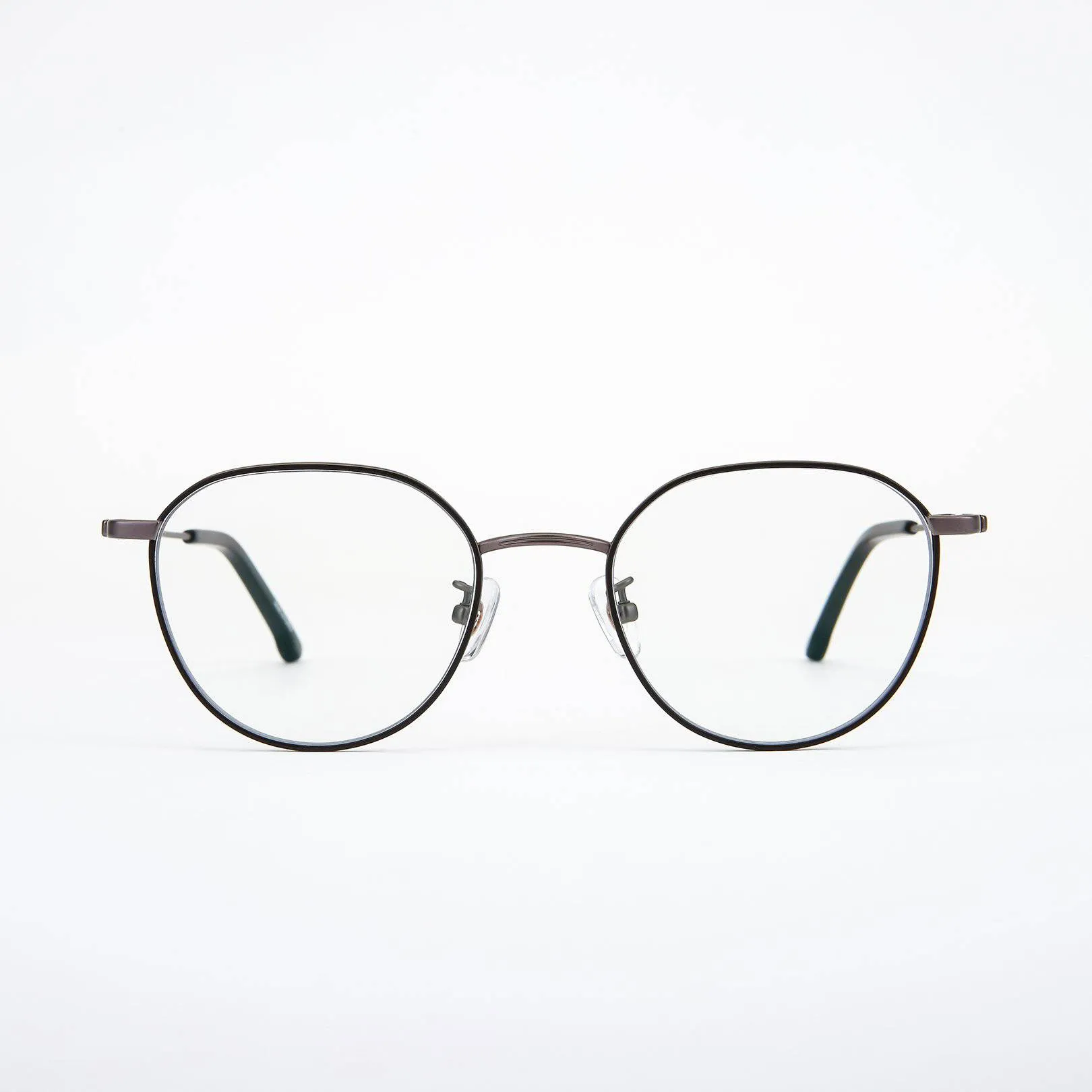 Ward Eyewear Blue Light Blocking Glasses in Baron2 Gun Metal