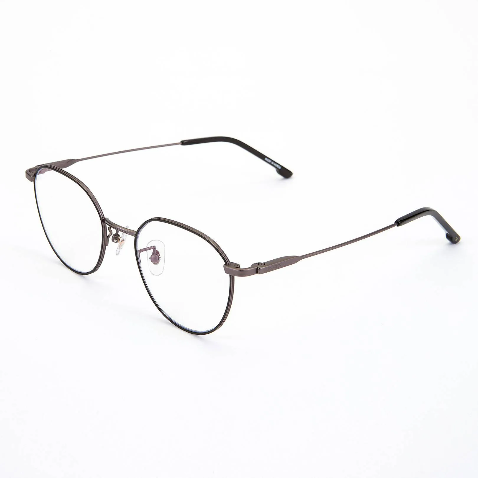 Ward Eyewear Blue Light Blocking Glasses in Baron2 Gun Metal