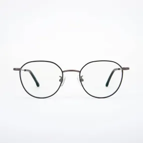 Ward Eyewear Blue Light Blocking Glasses in Baron2 Gun Metal