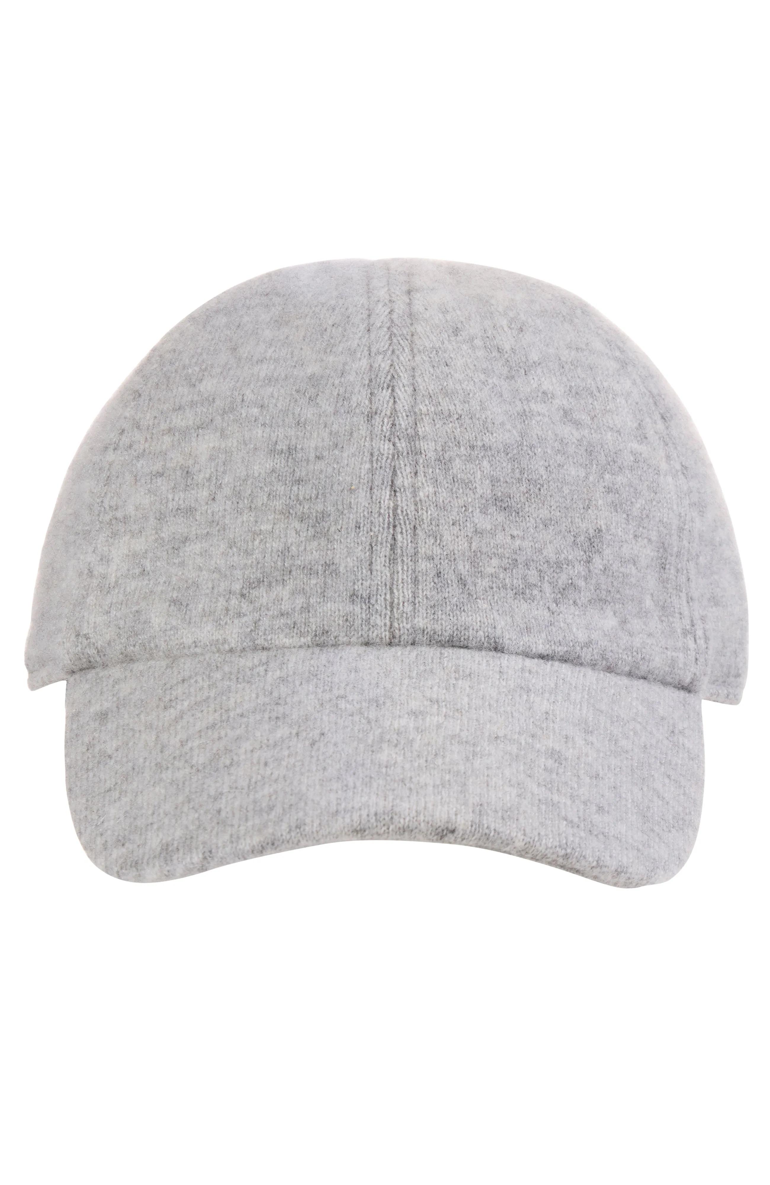 WOMEN'S CASHMERE KNIT BASEBALL CAP