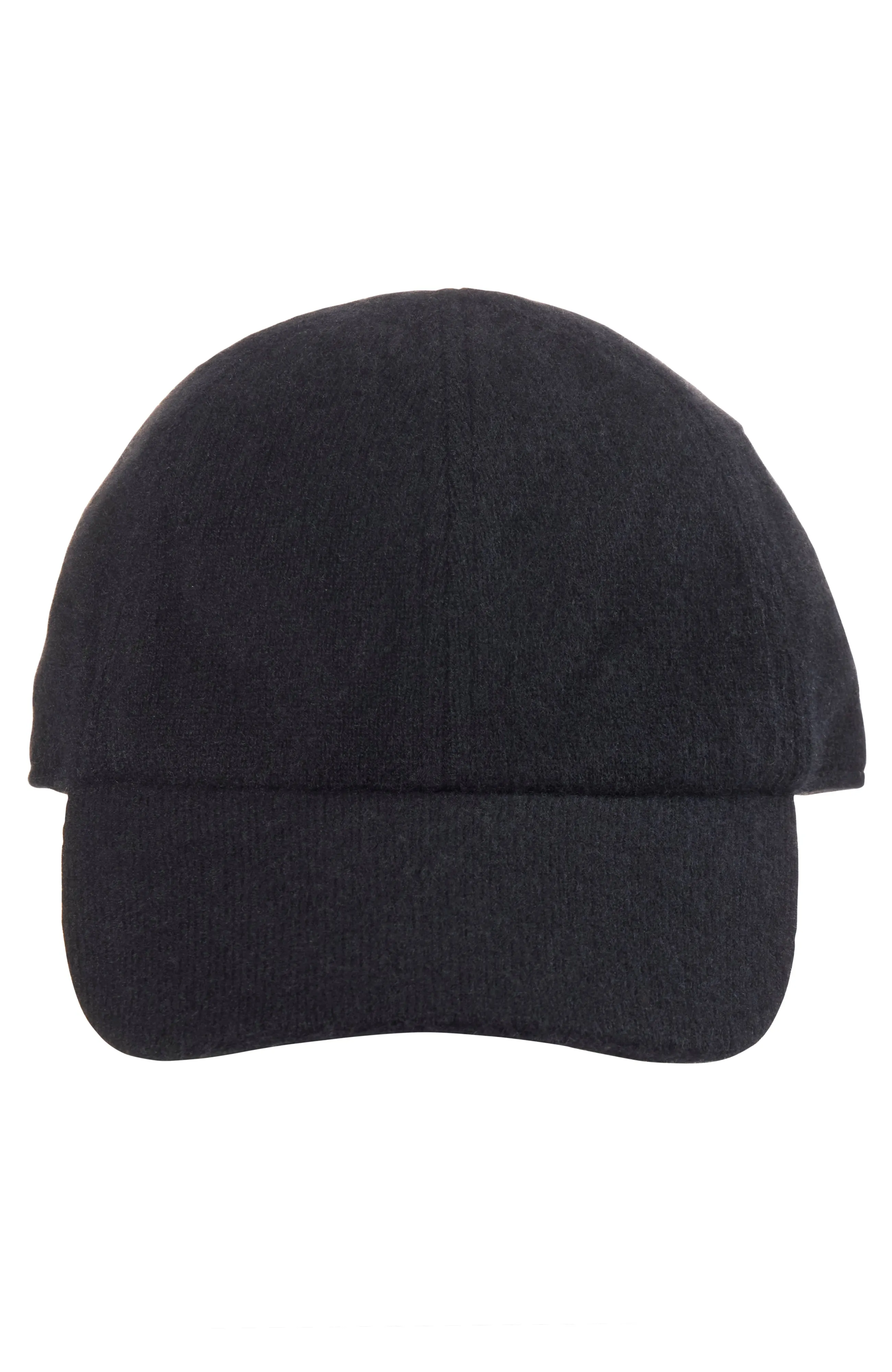 WOMEN'S CASHMERE KNIT BASEBALL CAP