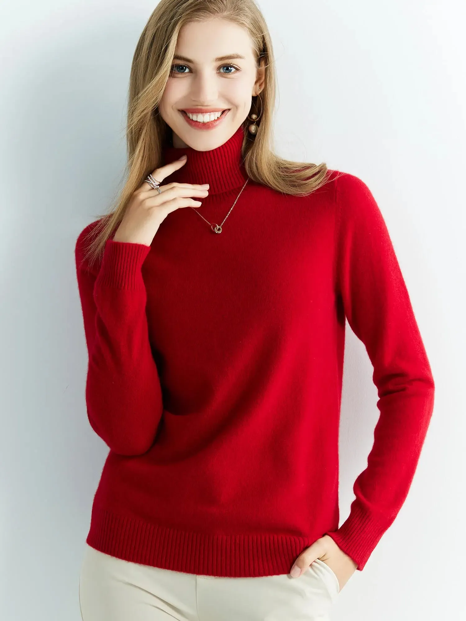 Women's Extra-Fine Australian Merino Wool Sweater