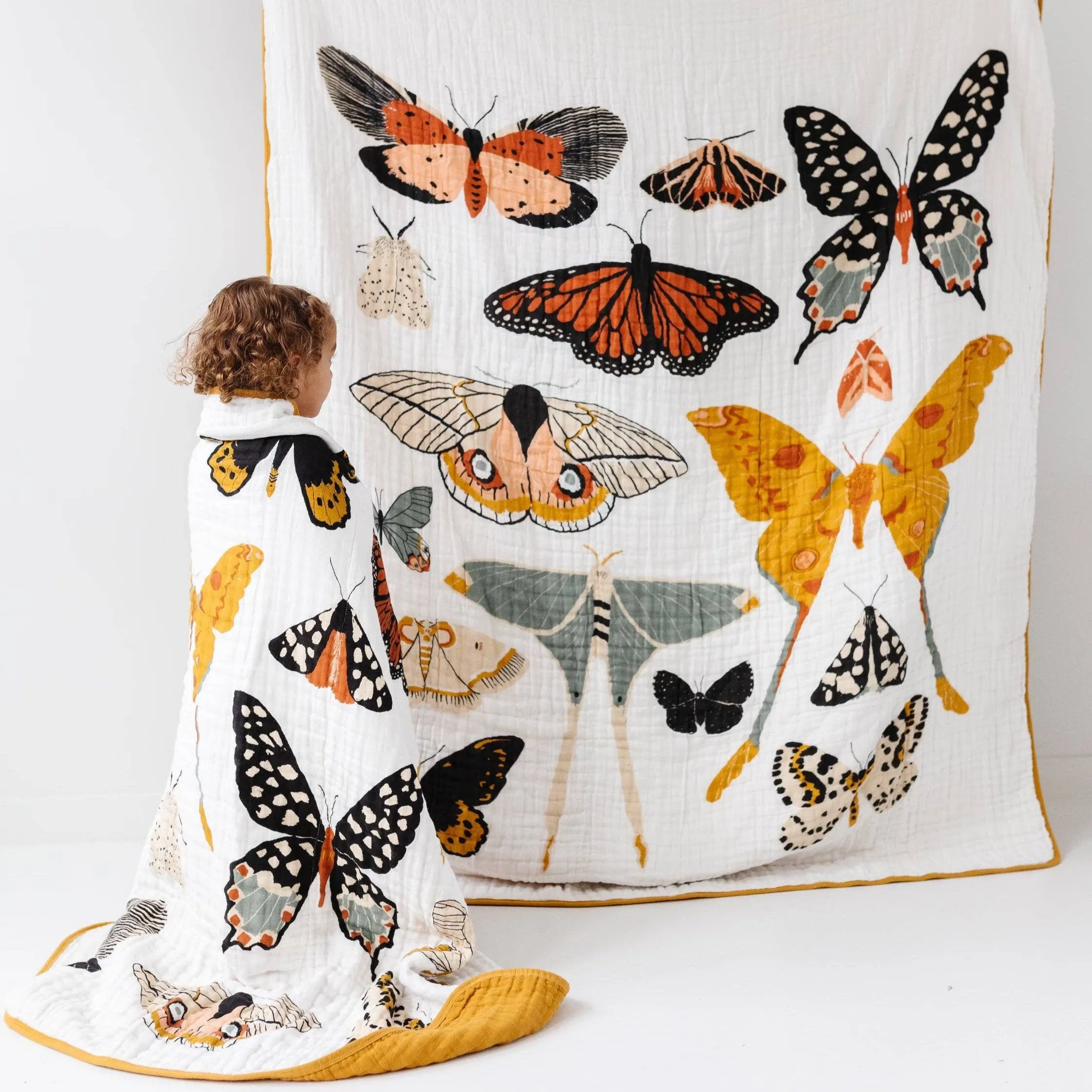 XL Butterfly Collector Throw Blanket